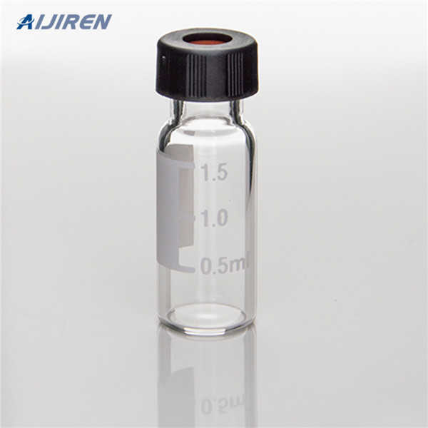 total volume 2 mL hplc crimp vial w/ write-on patch